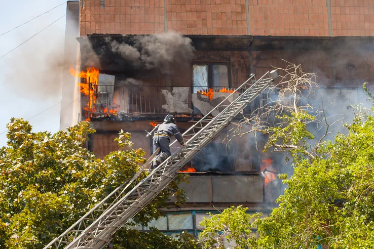 Fire Damage Restoration restoration work