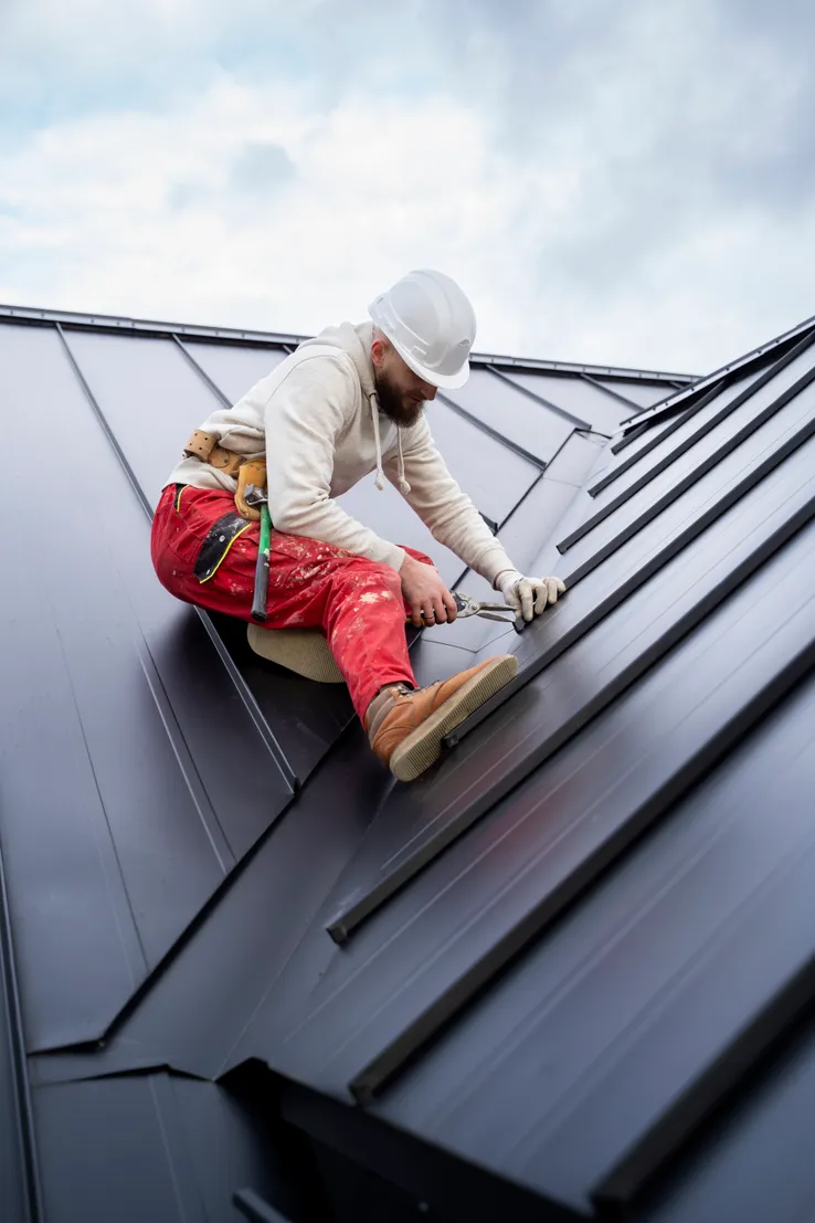 Roof Damage Restoration restoration work